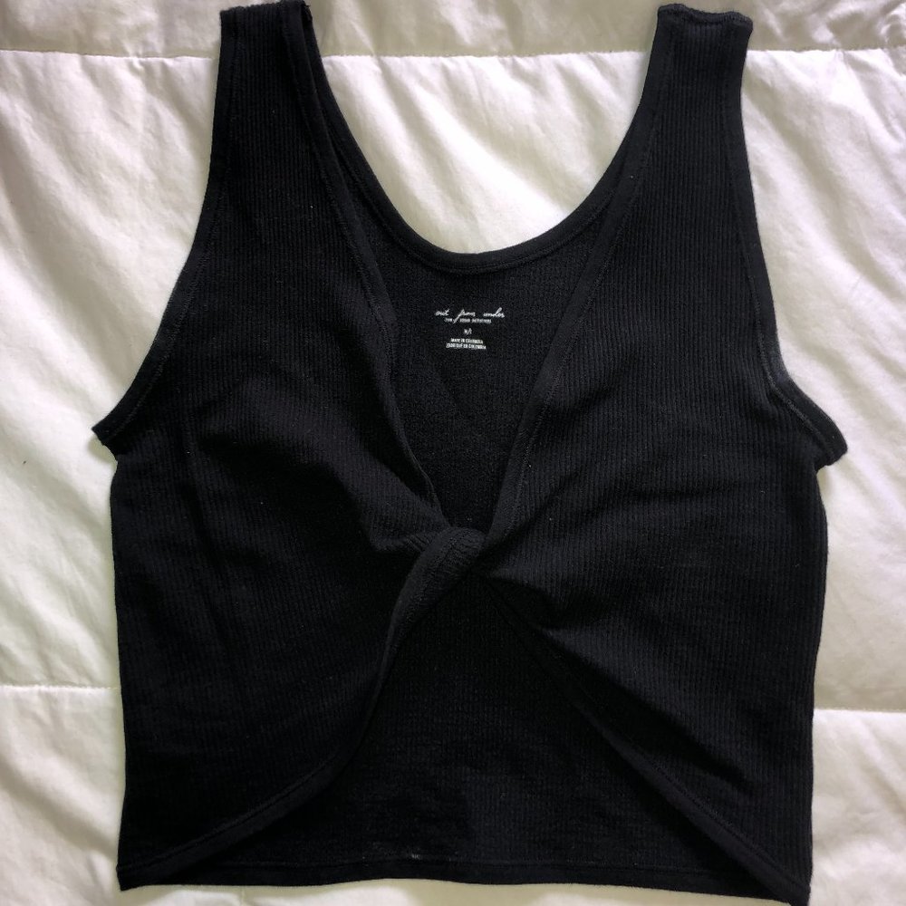 Urban Outfitters Twist-Front Seamless Top